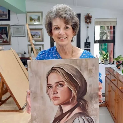 Artist Jennefer Ann Gordon Grant
