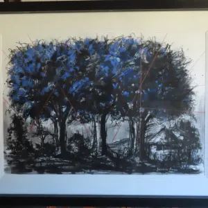 Zanne's Small Studio — Blue Tree
