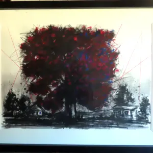 Zanne's Small Studio — Red Tree