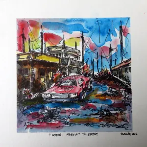 Zanne's Small Studio — Aston Martin in 7th Street
