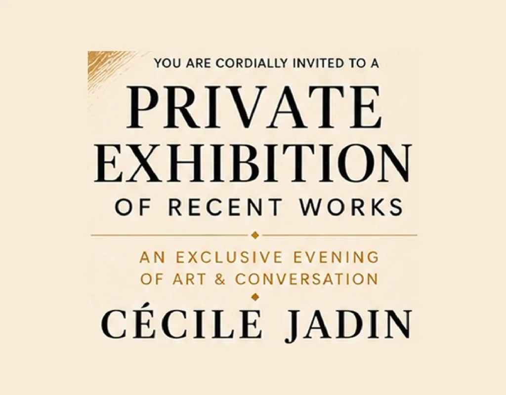 Private Exhibition of Recent Artworks