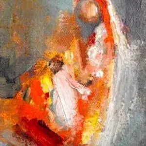 Diane Erasmus — 143. Abstract Impression of Woman and Child