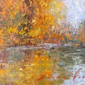 Diane Erasmus — 144. Autum River Reflections on the Duzi
