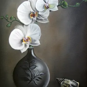 Jennefer Ann Gordon Grant — White Orchid