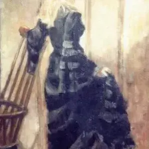 Karina Behr — Girl in Long Black Dress