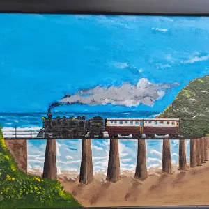 Barry Malin — Scenic Steam Train over Kaaimans Bridge