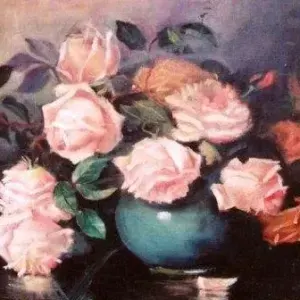 Karina Behr — Posy of Pink Roses