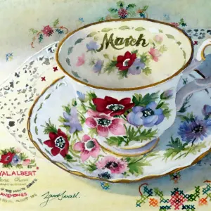Royal Albert Flower of the Month - March