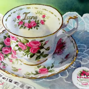 Royal Albert Flower of the Month - June