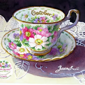 Royal Albert Flower of the Month - October