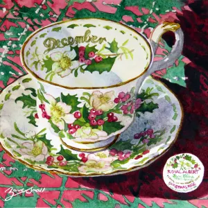 Royal Albert Flower of the Month - Christmas Rose