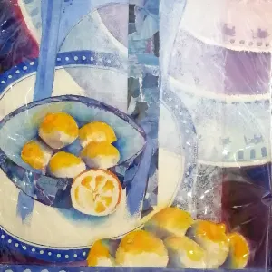 Lemons in Blue
