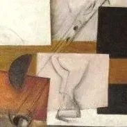 Marlene von Durckheim — Stillife with flute, guitar and glass, 2007