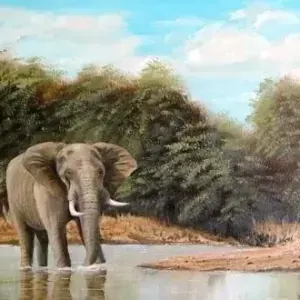 Dennis Clark — Thirsty Elephant